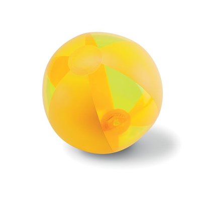 Balón de Playa Inflable Ø24cm Amarillo