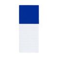 Bloc de notas magnético de colores 6 x 14,6 cm Azul