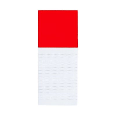 Bloc de notas magnético de colores 6 x 14,6 cm Rojo