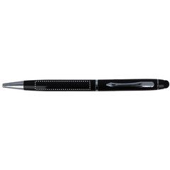 Bolígrafo de aluminio blanco o negro con puntero y estuche | IN LINE OF CLIP