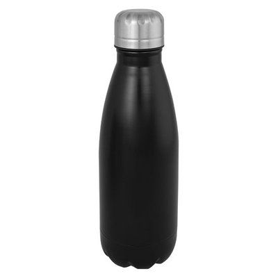 Botella Acero INOX 500ml Negro