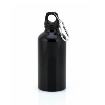 Botella Agua Deporte (400ml) Negro