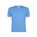 Camiseta Algodón Adulto Azul Claro L