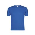 Camiseta Algodón Adulto Azul M