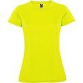 Camiseta Entallada Mujer Amarillo Fluor XL