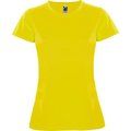 Camiseta Entallada Mujer Amarillo S