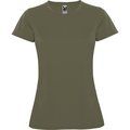 Camiseta Entallada Mujer Verde militar XL