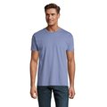 Camiseta Hombre Tubular 100% Algodón Azul XL