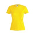 Camiseta Mujer Algodón 150g/m2 Amarillo L