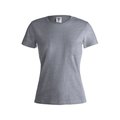 Camiseta Mujer Algodón 150g/m2 Gris XL