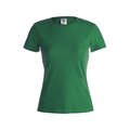 Camiseta Mujer Algodón 150g/m2 Verde XL
