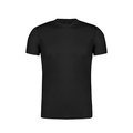 Camiseta técnica adulto ecológica de PET reciclado transpirable Negro L