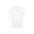 Camiseta técnica niña/niño buena transpiración varios colores Blanco 10-12