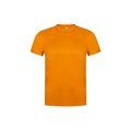Camiseta técnica niña/niño buena transpiración varios colores Naranja 4-5