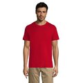 Camiseta Unisex Algodón 43 Colores Solo Personalizada Rojo Tango XS