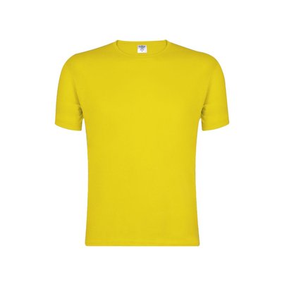 Camiseta Algodón Adulto Amarillo M