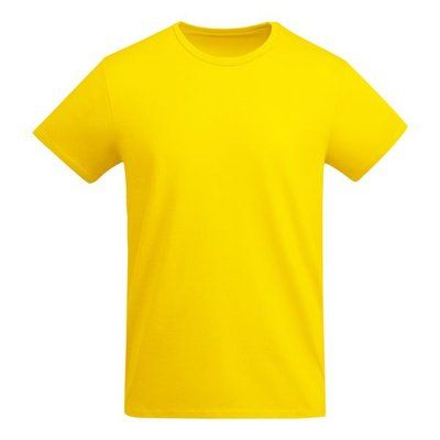 Camiseta Algodón Orgánico Amarillo XL