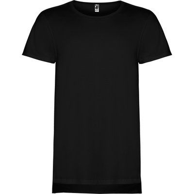 Camiseta Manga Corta Extra Larga Negro XL