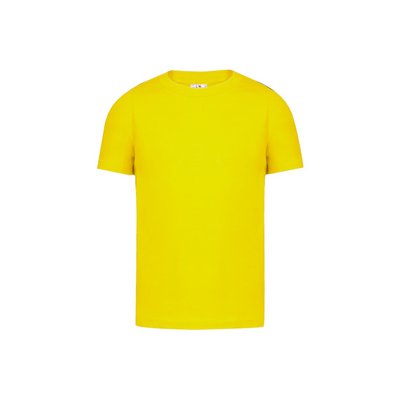 Camiseta Niño Algodón 150g/m2 Amarillo S