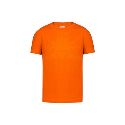 Camiseta Niño Algodón 150g/m2 Naranja L