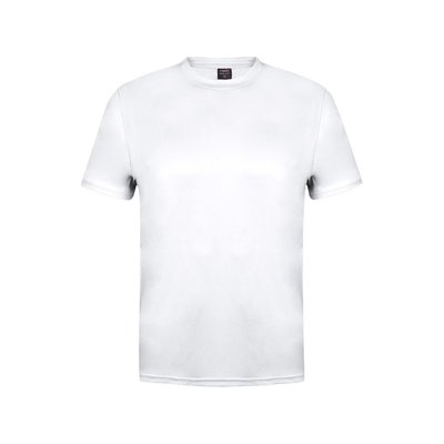 Camiseta Poliéster/Elastano Adulto Blanco L