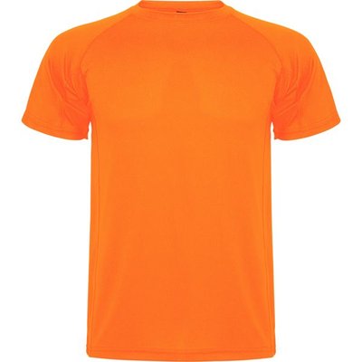 Camiseta Técnica de Colores NARANJA FLUOR 12