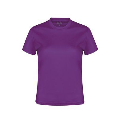 Camiseta técnica mujer transpirable en varios colores Morado L