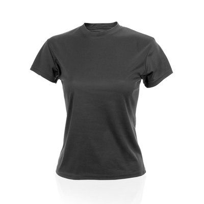 Camiseta técnica mujer transpirable en varios colores Negro L