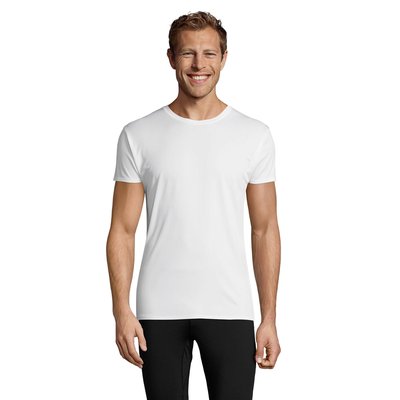 Camiseta Unisex 130g Sublimable en Blanco  Blanco XXL