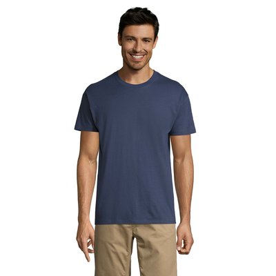 Camiseta Unisex Algodón 43 Colores Solo Personalizada Azul Claro S
