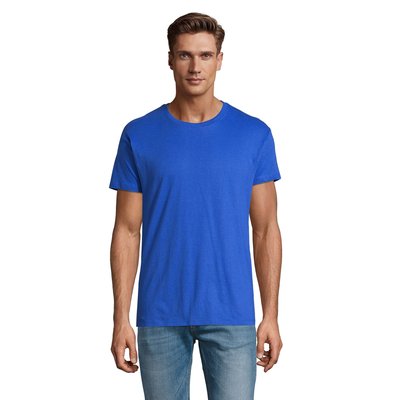 Camiseta Unisex Algodón 43 Colores Solo Personalizada Azul Royal 4XL
