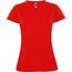 Camiseta Entallada Mujer Rojo L