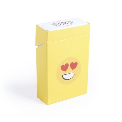 Funda Tabaco Diseños Emoji Corazón