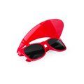 Gafas Sol con Visera UV400 Rojo
