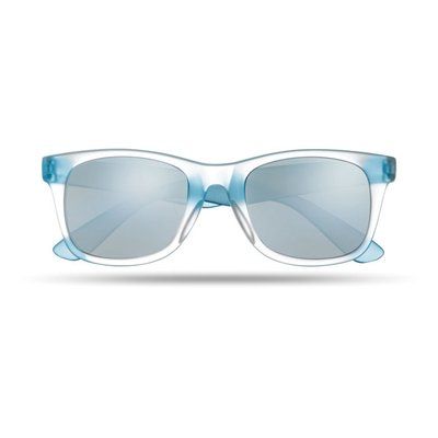 Gafas de sol polarizadas con monturas translucidas Azul