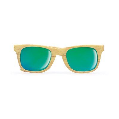 Gafas de sol con acabado efecto madera UV400