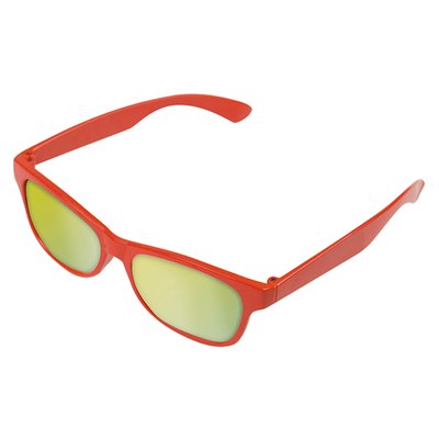 Gafas Sol Niño UV400 Cristal de Espejo Naranja