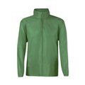 Impermeable de poliéster con capucha y bolsillos laterales Verde XL/XX