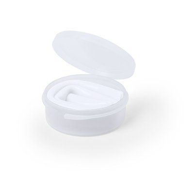 Pajita Flexible Silicona 25.5cm con Estuche Blanco