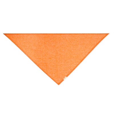 Pañoleta Triangular de Algodón Reciclado Naranja