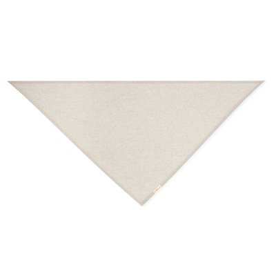 Pañoleta Triangular de Algodón Reciclado Natural