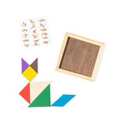 Puzzle Tangram de madera