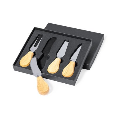 Set de utensilios para quesos koet de 4 piezas