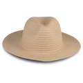 Sombrero de Paja Ala Ancha 2 Tallas Beige 57 cm