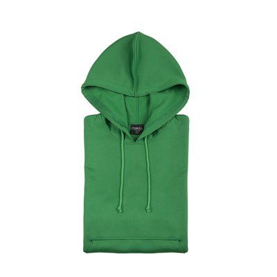 Sudadera técnica de adulto con capucha personalizada Verde L