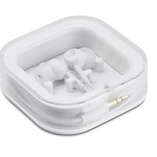 2x Auriculares de Silicona Insonorizados Blanco
