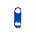 Abridor de aluminio reciclado con orificio ø3cm Azul