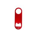 Abridor de aluminio reciclado con orificio ø3cm Roj
