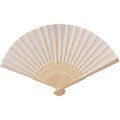 Abanico Bambú 21cm Entramado Decorativo NAT