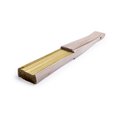 Abanico de Madera Oro/Plata